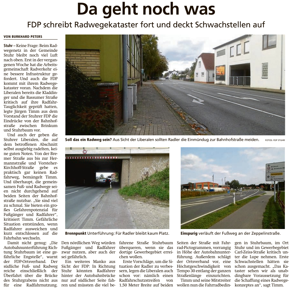 Artikel in der Kreiszeitung