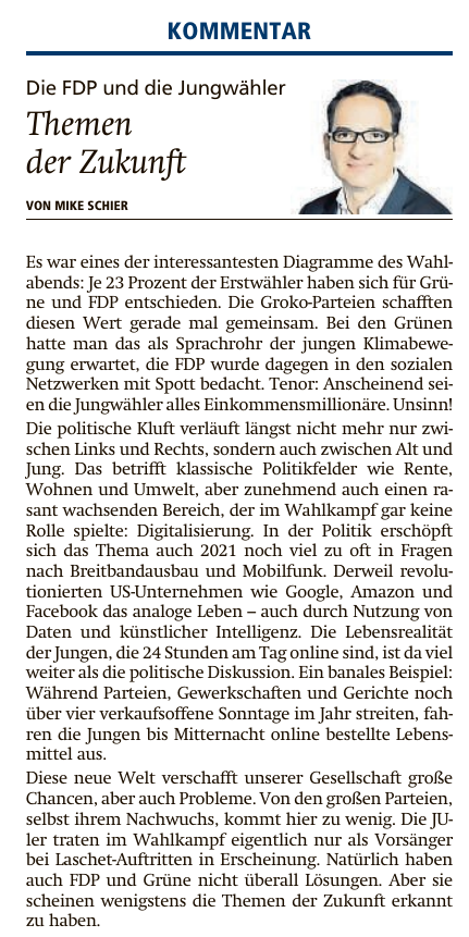 FDP und die Jungwähler