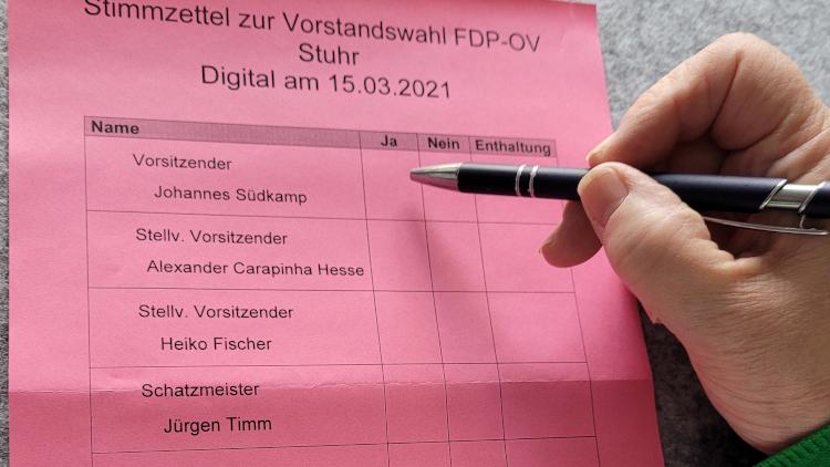 Stimmzettel