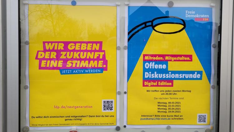 Schaukasten März